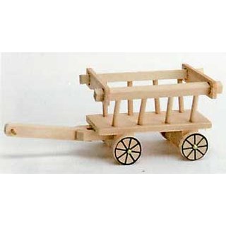 Leiterwagen aus Holz 8 cm