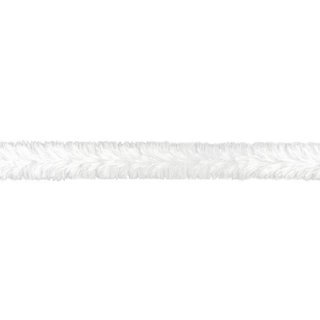 Pfeifenputzer weiss 12 mm, 30 cm