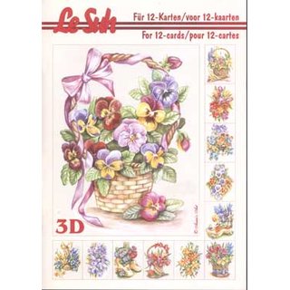 3D-Buch Frhlingsblumen