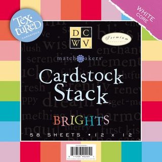 Cardstock stack Brights