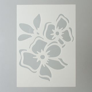 Stencils Blume / 1-teilig
