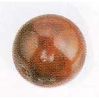 Marmorierte Glasperle 8 mm, dunkelrot