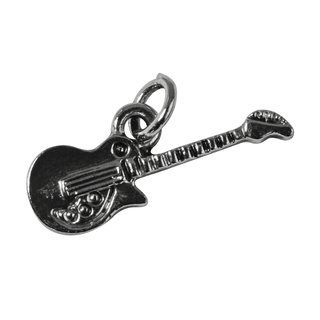 Metall-Anhnger Gitarre, 20mm, se 2,5mm , silber