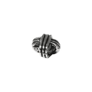 Metall-Perle,  11 mm, Groloch  4 mm, nickelfrei