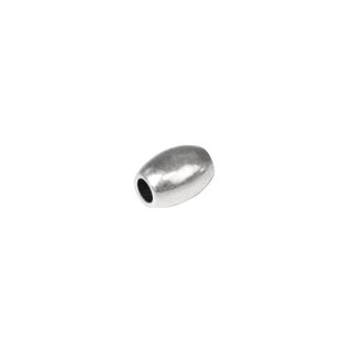 Metall-Walze,  6 mm,  2,5 mm Loch, nickelfrei, s