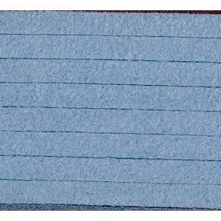 Veloursband, 3 mm, hellblau