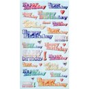 Softy-Stickers Happy Birthday