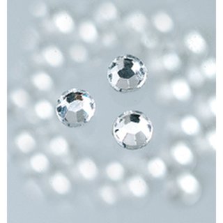 Strasteine kristall aufbgelbar 4 mm