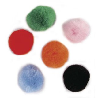 Pompons 20 mm (gemischt)