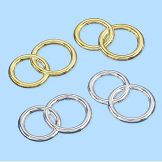 Streuteile Ring 2 cm (gold)