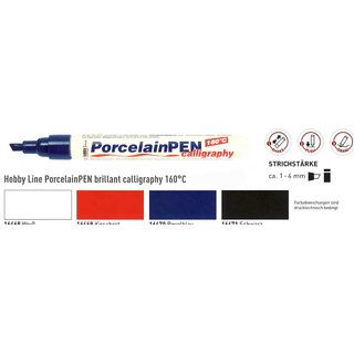 PorcelainPen calligraphy (kirschrot)