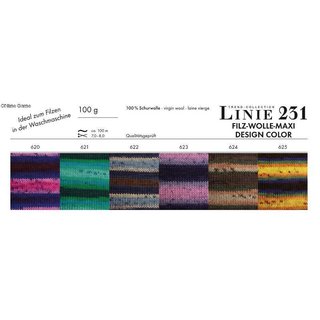 L 231 Filz-Wolle-Maxi Design Color (617)