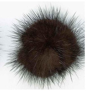 Fellkugel ca. 4-5 cm (braun)