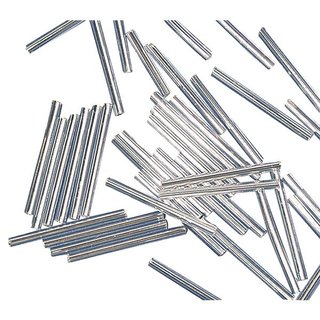 Glasstifte, 30 mm (silber)
