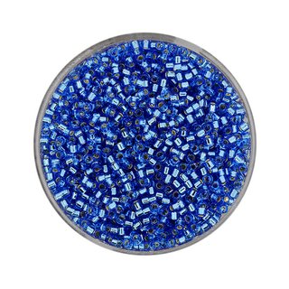 Delica Beads 2 mm (hellblau Silbereinzug)