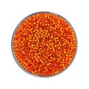 Delica Beads 2 mm (orange Silbereinzug)