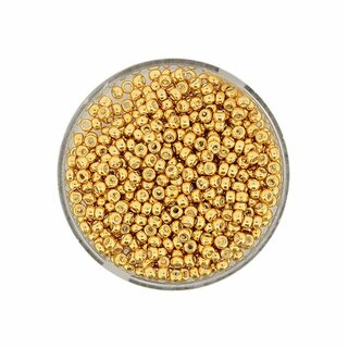 Jap. Miyukirocailles 2,2 mm (metallic gold)
