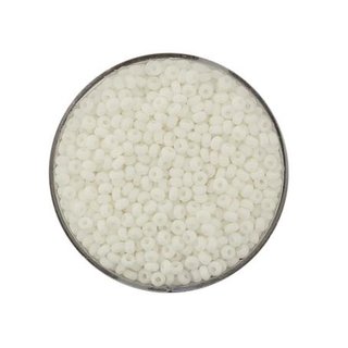 Rocailles satt 2,6 mm (wei�)