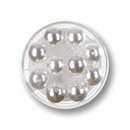 Wachsperlen wei� (3 mm - 120 Stk.)