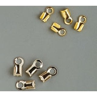 Verbinder f�r Lederriemen, 1,5 mm (gold)
