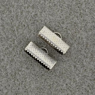 Verschlussklemme altplatin (Breite: 10 mm)