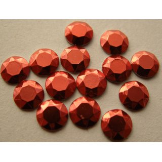 Chatonrosen aufbgelbar  rot (Gre: 3 mm)
