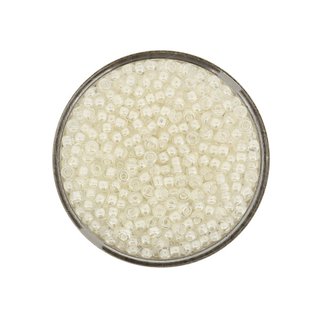 Rocailles m. Farbeinzug 2,6 mm wei�