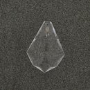 Acryltropfen geschliffen transparent