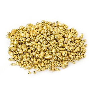 Perlenmischung Metallic gold