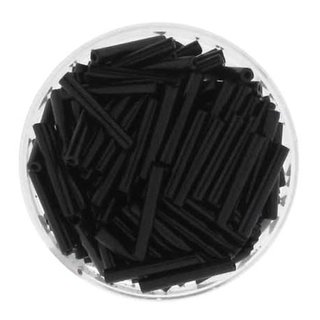 Glasstifte schwarz 15 mm