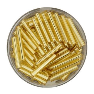 Glasstifte goldfb. silbereinzug 15 mm