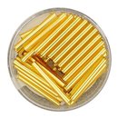 Glasstifte goldfb. silbereinzug 25 mm
