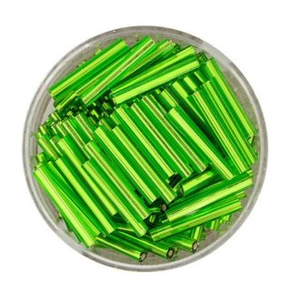 Glasstifte grn silbereinzug 15 mm
