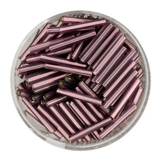 Glasstifte lila silbereinzug 15 mm