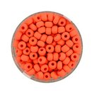 Rocailles dunkelorange matt 4,5 mm