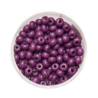 Rocailles violett satt 4,5 mm
