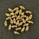 Metallic-Oliven 8x4 mm goldfb.