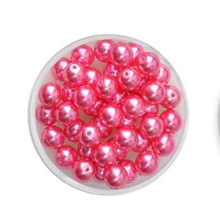 Wachs-Glasperle 8 mm pink