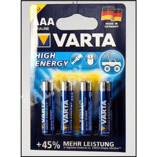 Batterien Varta AAA R3, 4er