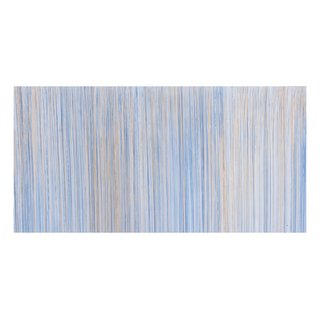 Verzierwachsplatte Aquarell-Streifen hellblau