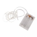 Mini LED-Lichterkette m. Draht/Timer