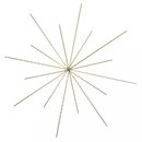 Drahtstern f�r Perlen, 16-strahlig