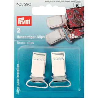 2 Hosentrger-Clips 18 mm